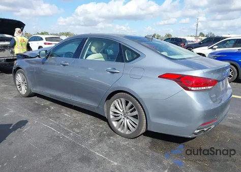 2017 Genesis G80 5.0 Ultimate из США, поврежденный, VIN KMHGN4JF8HU182413